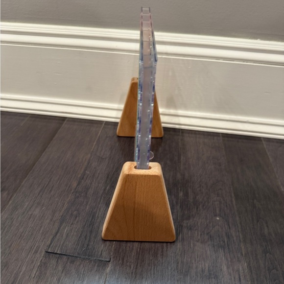 Lovevery Wooden & Acrylic Colorful Connect Four Game Infants Toddlers- NO PIECES - Picture 2 of 3